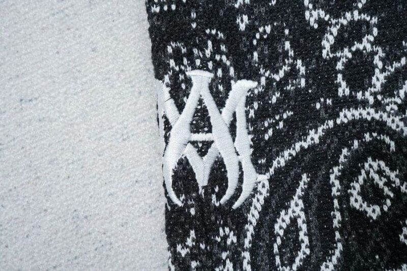 Amiri Bandana Crochet Basketball Shorts